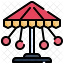 Carousel Amusement Park Funfair Icon