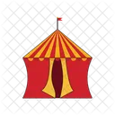 Carpa de carnaval  Icono