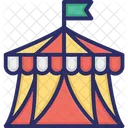 Circo Carpa Carnaval Icon