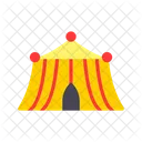 Carpa de circo yo  Icono