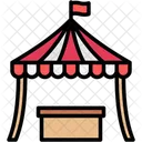 Carpa de fiesta  Icono