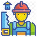 Carpenter Work Job Icon