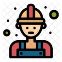 Carpenter Labour Worker Icon