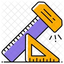 Carpenter Scale Measure Tool Measurement Icon