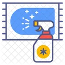 Cleaning Carpet Spin Icon