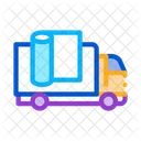 Carpet Cleaning Truck Icon