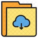 Descargar Nube Carpeta Icono