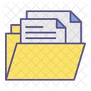 Carpeta Archivos Extension Icon