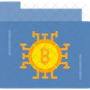 Carpeta bitcoin  Icono