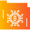 Carpeta bitcoin  Icono