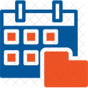 Calendario Fecha Horario Icono