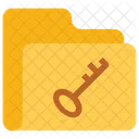 Carpeta clave  Icono