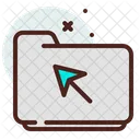 Cursor Carpeta Icono