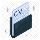 Carpeta Cv Documento Doc Icon