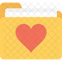 Amor Carpeta Corazon Icon