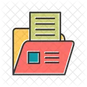 Carpeta de archivos  Icono