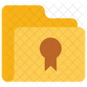 Carpeta de calidad  Icono