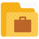 Carpeta de cartera  Icono