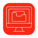 Carpeta de la computadora  Icon