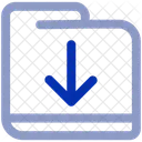 Carpeta De Descarga Carpeta De Datos Carpeta Icono