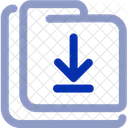 Carpeta De Descarga Carpeta De Datos Carpeta Icono