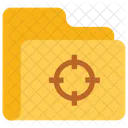Carpeta de destino  Icono