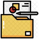 Carpeta de diseño  Icono