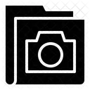 Camara Foto Carpeta Icono