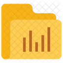 Carpeta de gráficos  Icono