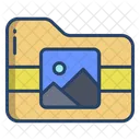 Carpeta de imagen  Icono