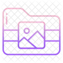 Carpeta de imagen  Icono