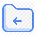 Importar Carpeta Carpeta Almacenamiento Icono