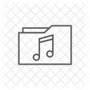 Carpeta De Musica Marketing Negocios Icon