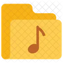 Carpeta de música  Icono