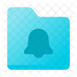 Carpeta de notificaciones  Icono