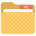 Photoshop Editado Archivos Icono