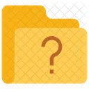 Carpeta de preguntas  Icono
