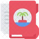 Isla Palmera Carpeta Icon