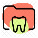 Carpeta de dientes  Icono