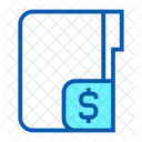 Dolar Dinero Carpeta Icon