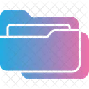 Carpeta Documento Archivo Documentos Archivos Almacenamiento De Datos Directorio De Archivo Abierto Icono