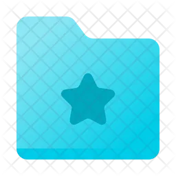Carpeta estrella  Icono