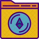 Carpeta de ethereum  Icono