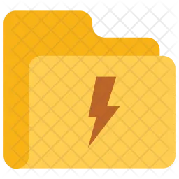 Carpeta flash  Icono