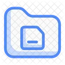 Guardar Carpeta Carpeta Carpeta De Descarga Icono