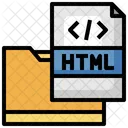 Carpeta html  Icono