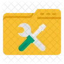 Mantenimiento de carpetas  Icono
