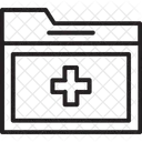 Carpeta Medico Documentos Icono