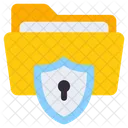 Seguridad de carpeta  Icono
