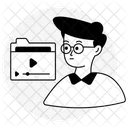 Carpeta de videos  Icono